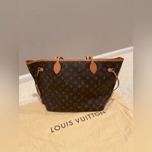 Authentic Louis Vuitton Neverful Monogram MM